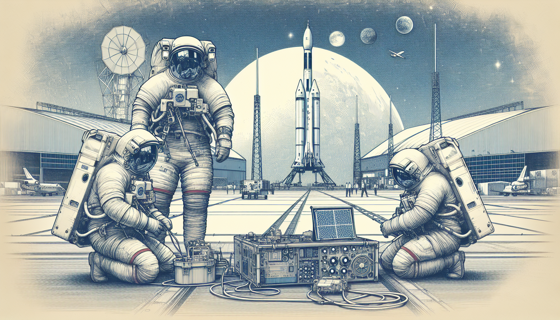 NASA'nın Artemis 2 Misyonu İçin Astronotlar Kennedy Uzay Merkezi'nde